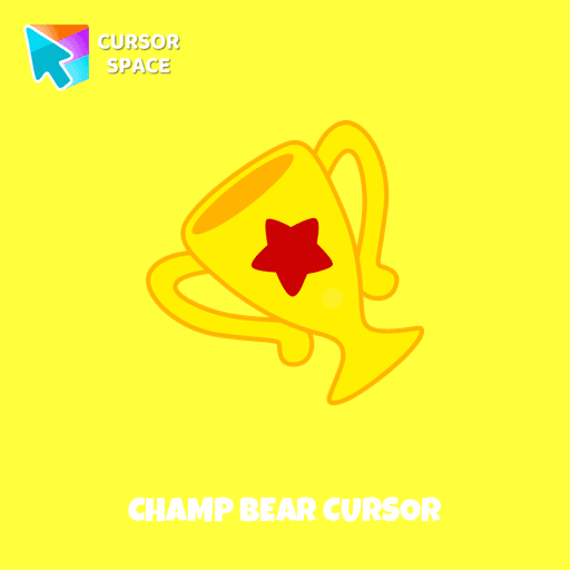 Champ Bear cursor pointer cursor